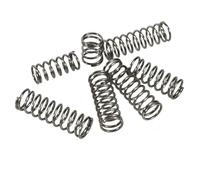 Rotor de bobina cilíndrico en forma de Y, 10 Uds., presión de retorno, tamaño de compresión, resorte de acero, 65Mn, diámetro del alambre de acero, 0,7mm(5mm (10Pcs),9mm)