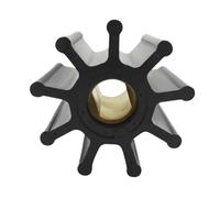 Rotor de Bomba de Agua Marina Flexible Compatible con JMP 8201-01 DJ 088-0901 DOOSAN 65. 06804-0001 Diseño Doble Plano