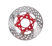 Rotor de disco de freno para motocicleta Disco de freno delantero y trasero para motocicleta para Aerox BWS FORCE RSZ JOG M3 Niu Ninebot Scooter 220 mm-7,0 flotante(220 Disc red-A)