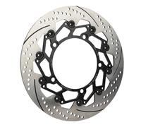 Rotor de disco de freno trasero Ajuste para YAMAHA XMAX 300 Xmax 300 300MM código de adaptador de radiación de modificación de disco flotante(B)