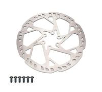 Rotor de disco de freno trasero Rotor de freno de disco de 2,3 mm de grosor, 160 mm, 180 mm, 203 mm, 220 mm, H23, de 6 pernos, de acero inoxidable para bicicleta vs. HS2 de 2 mm.(2.3x180mm disc 1pc)