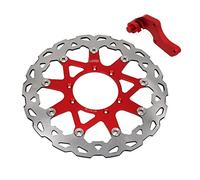 Rotor De Discos De Freno Flotantes De 320MM para Motocicleta con Soporte para CR125R CRF250R CRF450R CRF250X CRF450X para SUPERMOTARD para CRF KYGFG (Color : 3)