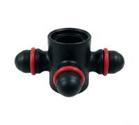 Rotor de rodillo de motor de cepillo compatible con Dreame H12 pro H12 dual H12 pro ultra M13 ultra piezas de aspiradora diseñadas para una transmisión de potencia eficiente (3,3 cm)