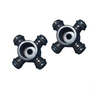 Rotor de rodillo de repuesto para Dreame para robot aspirador H20 H30 - Paquete de 2 piezas de repuesto para motor de cepillo con soporte de rodamiento