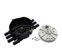 Rotor de tapa de distribuidor de encendido OEM 10452458 for Chevy, GMC, Oldsmobile, V6 4.3L, kit 10452459 for GMC, Cadillac, Chevrolet, 5.0L(10452458)