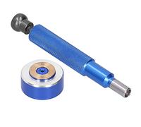 Rotor del peso oscilante, buena durabilidad Herramienta de reparación de relojes ampliamente utilizada Abre almohadilla para relojes para el hogar (azul)