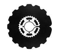 Rotor Guard Plate - Bicycle Brake Cover for Road Cycling | Stain Resistant Layer with Sturdy Grip, Portable Wheel Accessory, Compact Riding Equipment with Smooth Fit & Strong Style for Commuting, Raci