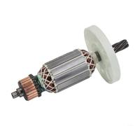 Rotor Hammer HM0810 - Armadura de repuesto con núcleo de metal de 7 dientes para anclaje de rotor de 12 mm de diámetro de engranaje, componente de motor de ajuste directo