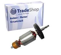 Rotor para taladros de impacto Bosch como PSB400, PSB 400, PSB400-2, PSB 400-2 - Ancla de repuesto con ventilador de repuesto