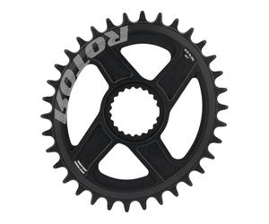 Rotor Plato Direct Mount Shimano MTB 12 velocidades, Q-Rings negro