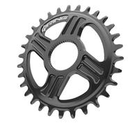 R ROTOR BIKE COMPONENTS Q Rings DM Oval Chainring Q34T Black - C01-036-27010-0