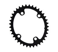 Rotor Plato SRAM Force AXS 2X, 4 brazos, Q-Ring, círculo agujeros de107 mm negro