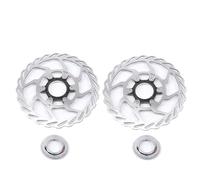 Rotores de Freno de Bicicleta Freno de disco Center Lock for bicicleta, MTB, carretera, bloqueo hueco, rotor, 140 mm, 160, 180(160mm pair)