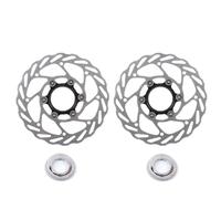 Rotores de Freno de Bicicleta Freno de disco Center Lock for bicicleta, MTB, carretera, bloqueo hueco, rotor, 140 mm, 160, 180(140mm pair)