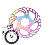 Rotores de Freno de Disco Para Bicicletas Y Bicicletas - Piezas Modificadoras De Bicicleta Coloridas - Disco De Freno Para Todos Los Tipos De Bicicleta,Para Reparación De Taller De Garaje Y Doméstico