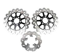 Rotores Discos de Freno Delantero Trasero para Suzuki TL1000R 1998-2003 Accesorios de Motocicletas TL 1000 TL1000 R S 1000R 1000S TL1000S Negro 1999 2000 2001 2002 03