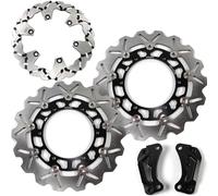 Rotores Discos de Freno Delantero Trasero para XP TMAX 500 2008-2011 Accesorios de Motocicletas XP500 T MAX500 T-MAX500 Negro 2009 2010