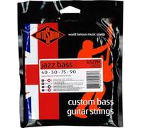 Cuerdas Rotosound para bajo eléctrico JAZZ 77 MONEL FLATWOUND 4-cuerdas RS77M FLATW MEDIUM ESCALESEstándar 40-90