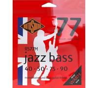 Cuerdas Rotosound para bajo eléctrico JAZZ 77 MONEL FLATWOUND 4-cuerdas RS77M FLATW MEDIUM ESCALESEstándar 40-90