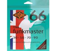 Rotosound Cuerdas para bajo eléctrico SWING 66 STAINLESS SETS 4-Cuerdas FM66 FUNKMASTER Acero inoxidable Custom 30-90