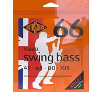 Rotosound Cuerdas para bajo eléctrico SWING 66 STAINLESS SETS 4-Cuerdas RS66EL EX-LONG SCALE Acero inoxidable Standard 45-105
