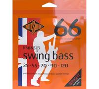 Rotosound Cuerdas para bajo eléctrico SWING 66 STAINLESS SETS 5-Cuerdas RS665LB Acero inoxidable Medium-Light 35-120