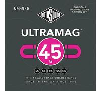 Rotosound Cuerdas para bajo eléctrico ULTRAMAG 52 ALLOY ROUNDWOUND 5-Cuerdas UM45 Standard 45-130