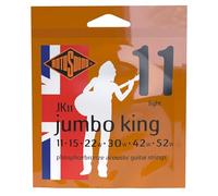 Rotosound JK11 - Juego de cuerdas para guitarra acústica de fósforo/bronce, 11 15 22 30 42 52