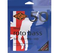 Rotosound RB Roto Bass nickelé Jeu de 4 cordes Nickel Heavy 50-110 RB50