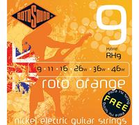 Rotosound RH9 - Juego de cuerdas para guitarra eléctrica de níquel, 11 16 26 36 46