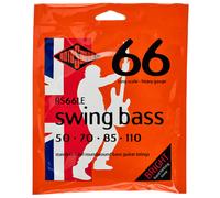 Rotosound Cuerdas para bajo eléctrico SWING 66 STAINLESS SETS 4-Cuerdas RS66LE Acero inoxidable Heavy 50-110