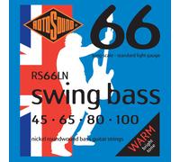 Rotosound Cuerdas para bajo eléctrico SWING 66 NICKEL ROUNDWOUND 4-Cuerdas RS66LN Niquelado Standard Light 45-100