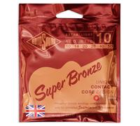 Rotosound Super Bronze SB10 Phosphor Bronze Acoustic Strings 10-50