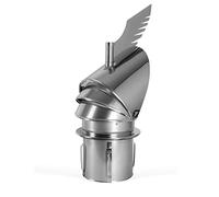 Rotowent Dragon PT. Sombrerete para chimenea, auto ajustable, para inserción, sin aperturas de acero, 15,24 cm, 20,32 cm, 25,4 cm