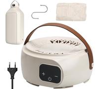 ROTRES Secadora Eléctrica Portátil,Mini Secadora de Ropa de 500 W,Secador de Bomba de Calor con Temporizador de 6 Velocidades,Secado Rápido y Esterilización,Secador para Viajes de Negocios Camping