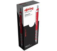 Rotring 1904507 0.7mm HB - Lápiz mecánico (Rojo, De plástico, HB, 0,7 mm, Triangular)