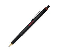 rOtring 800 Bolígrafo | Punta mediana | Tinta negra | Cuerpo negro | Recargable