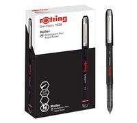 rOtring bolígrafo rollerballpunta de aguja (0,5 mm) para una escritura precisatinta negra12 unidades