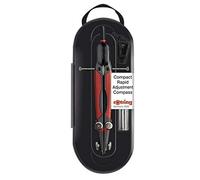 rOtring Compact Universal Compass with Extension Bar and Compass Attachment 360