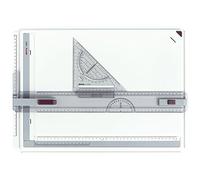 rOtring Tablero de dibujo rápido | Mesa de dibujo tamaño A3 | Multifuncional con regla/guías ajustables, transportador y más