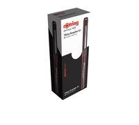 rOtring Tikky Graphic bolígrafo de punta de fibra | 0,10 mm | negro | caja de 12