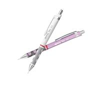 rOtring Tikky - Juego de portaminas en colores pastel, lila y blanco, 0,7 mm y 0,5 mm, agarre ergonómico, uso escolar, oficina y dibujo, cuerpo de plástico ligero
