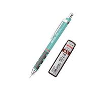 rOtring Tikky - Portaminas pastel de 0,5 mm, color azul mar, incluye 12 minas HB, agarre cómodo, recargable, suministros escolares y de oficina