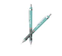 rOtring Tikky - Portaminas pastel | HB 0.7 mm | Azul mar | con empuñaduras de goma cómodas | 2 unidades