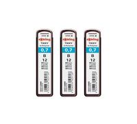 rOtring Tikky - Recambios de minas para portaminas | 0.7 mm | B | 3 unidades (36 minas)