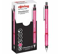 Rotring Portaminas Visuclick 0,7 mm Mina 2B Cuerpo rosa vivo 12 unidades
