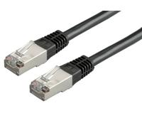 Rotronic RJ-45, 2 m - Cable de Red (2 m, 2 m, Cat5e, F/UTP (FTP), RJ-45, RJ-45, Negro)