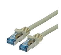 ROLINE 21152800 - Cable de conexión Cat.6a S/FTP PiMF gris 0,5m