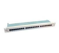 Rotronic 'Value Cat.6 19 Patch Panel, 24 P, apantallado, Gris