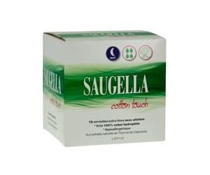 Rottapharm Saugella cotton touch serviettes nuit x12